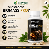 Biomass Pro – Natural Weight Gainer Capsules for Muscle Mass, Strength & Healthy Weight Gain
