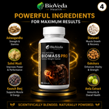 Biomass Pro – Natural Weight Gainer Capsules for Muscle Mass, Strength & Healthy Weight Gain