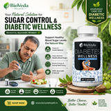 Diabetes Wellness Capsules for Blood Sugar Support, Insulin Balance & Herbal Diabetic Care