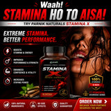 Parnik Naturals Stamina x 500Mg Capsules | Ayurvedic Men’s Vitality Support Supplement | Energy, Strength, Endurance & Wellness Support | 30 Capsules