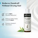 Parnik Naturals Anti-Dandruff Shampoo | 100% Flake Reduction & Scalp Hydration | Dermatologically Tested 120ml