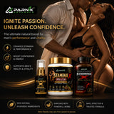 Parnik Naturals Stamina X Ultimate Performance Kit | Herbal Prash 500g+ 30 Capsules + 30ml Massage Oil | Men's Strength, Stamina, Energy & Confidence Support